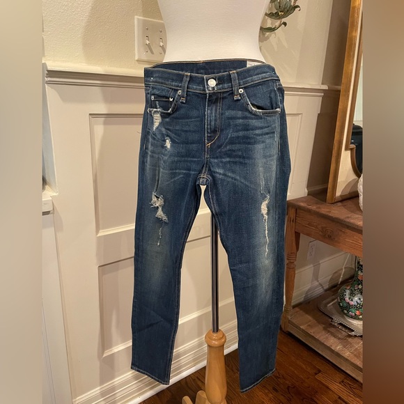 Rag & Bone Boyfriend Jeans - Picture 1 of 7